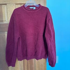 Burgundy Sweater